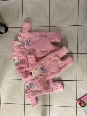Baby Merlin's Magic Sleepsuit Bundle - Pink (4)
